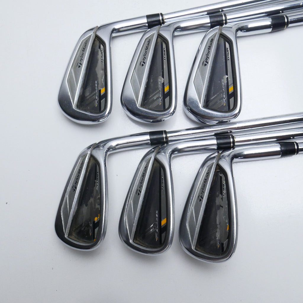 Used TaylorMade RocketBladez Tour Iron Set / 5 - PW / Stiff Flex