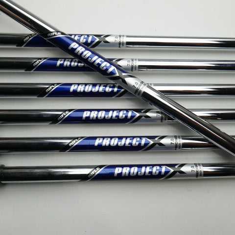 Used TaylorMade Rors Proto Iron Set / 4 - PW / X-Stiff Flex