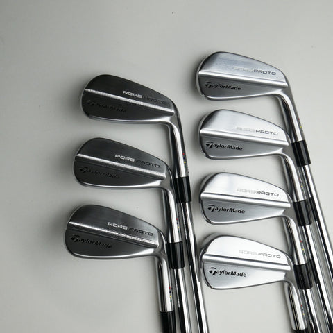 Used TaylorMade Rors Proto Iron Set / 4 - PW / X-Stiff Flex