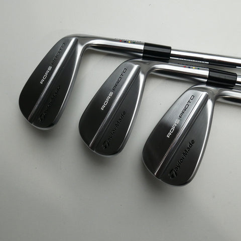 Used TaylorMade Rors Proto Iron Set / 4 - PW / X-Stiff Flex
