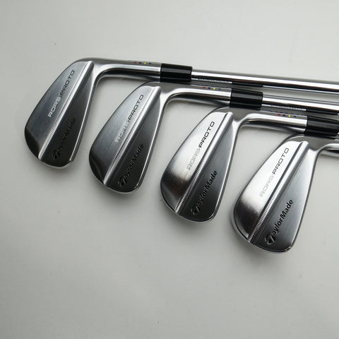 Used TaylorMade Rors Proto Iron Set / 4 - PW / X-Stiff Flex