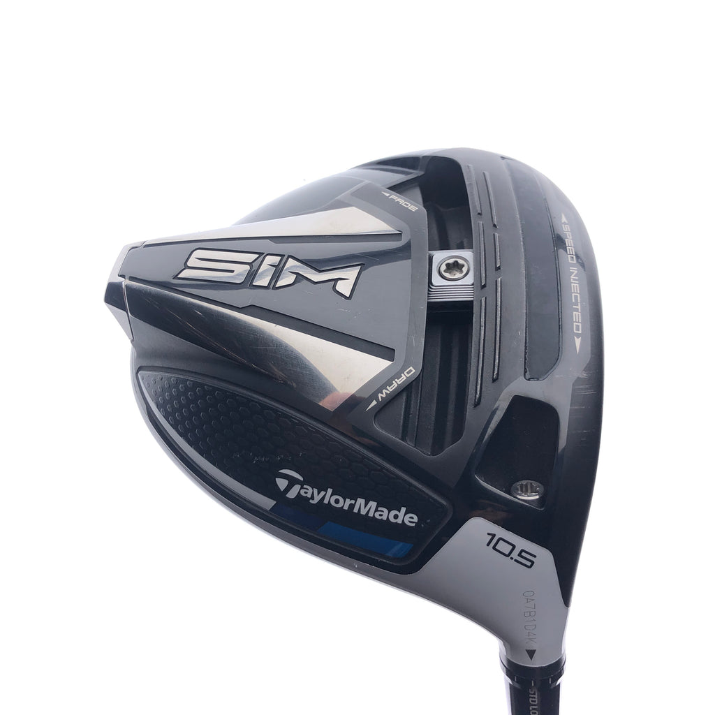 Used TaylorMade SIM Driver / 10.5 Degrees / Stiff Flex