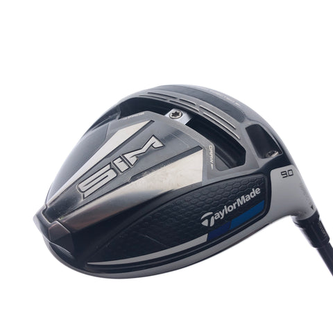 Used TaylorMade SIM Driver / 9.0 Degrees / Stiff Flex