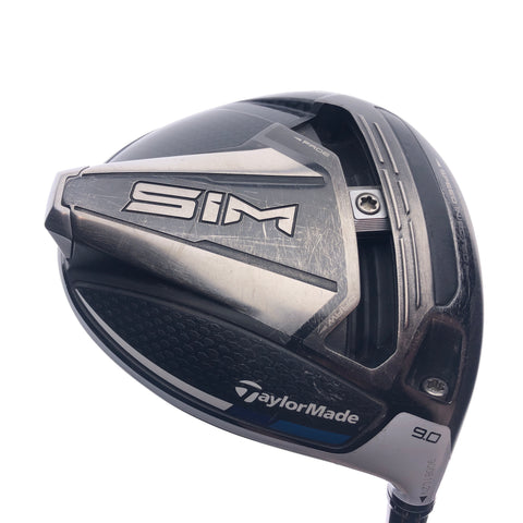 Used TaylorMade SIM Driver / 9.0 Degrees / Stiff Flex