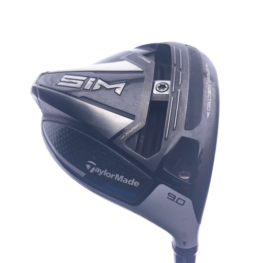 Used TaylorMade SIM Driver / 9.0 Degrees / Stiff Flex