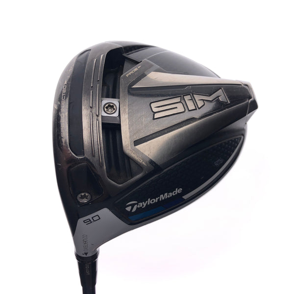 Used TaylorMade SIM Driver / 9.0 Degrees / X-Stiff Flex / Left-Handed