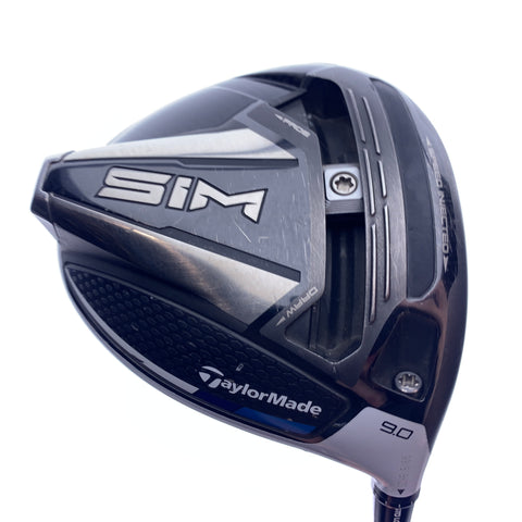 Used TaylorMade SIM Driver / 9.0 Degrees / X-Stiff Flex
