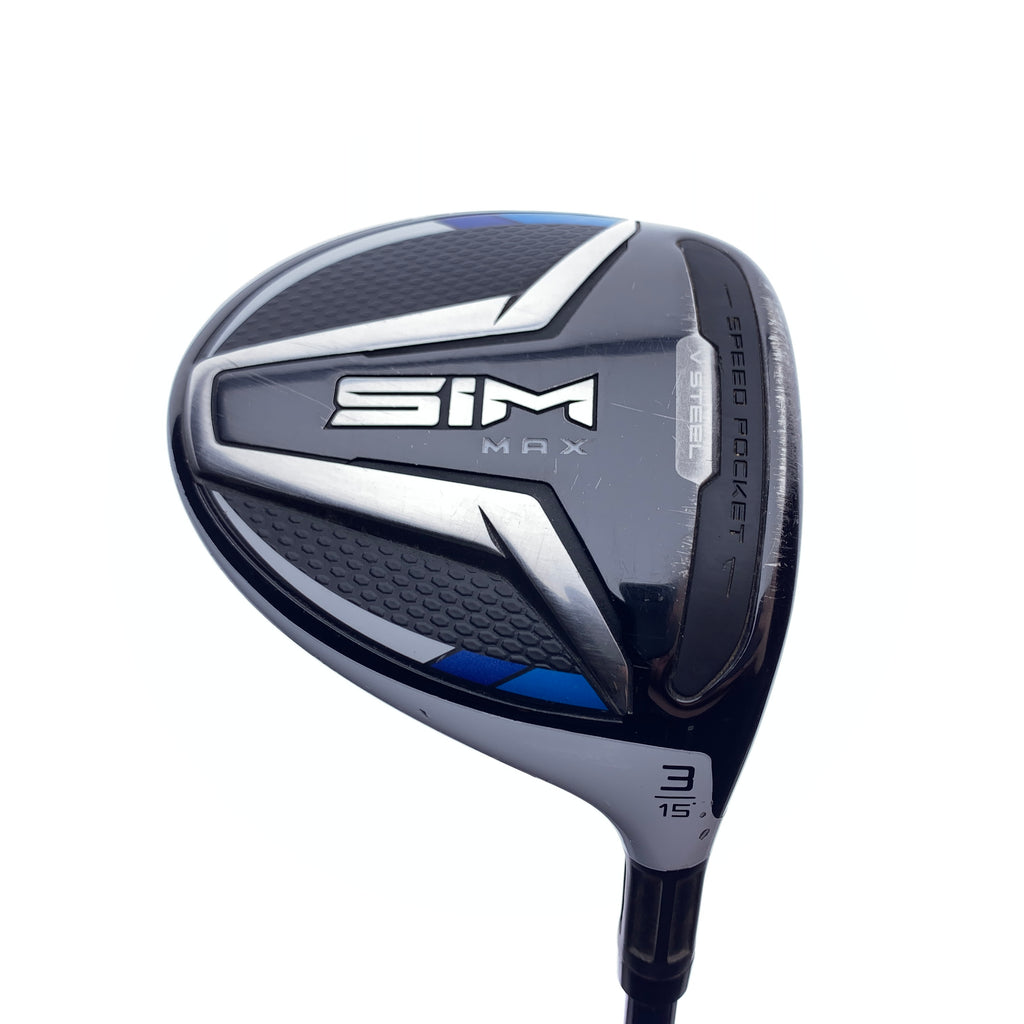 Used TaylorMade SIM Max 3 Fairway Wood / 15.0 Degrees / Regular Flex