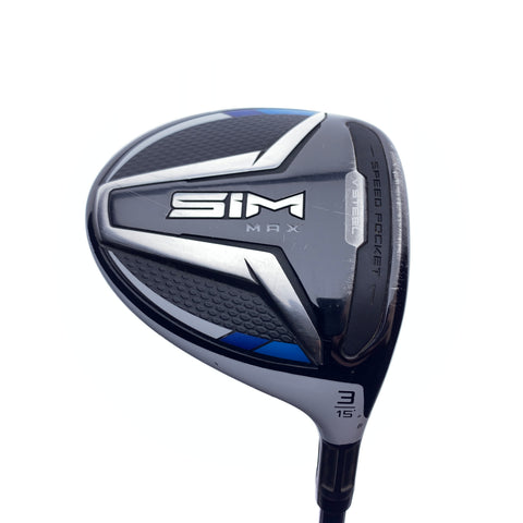 Used TaylorMade SIM Max 3 Fairway Wood / 15.0 Degrees / Regular Flex