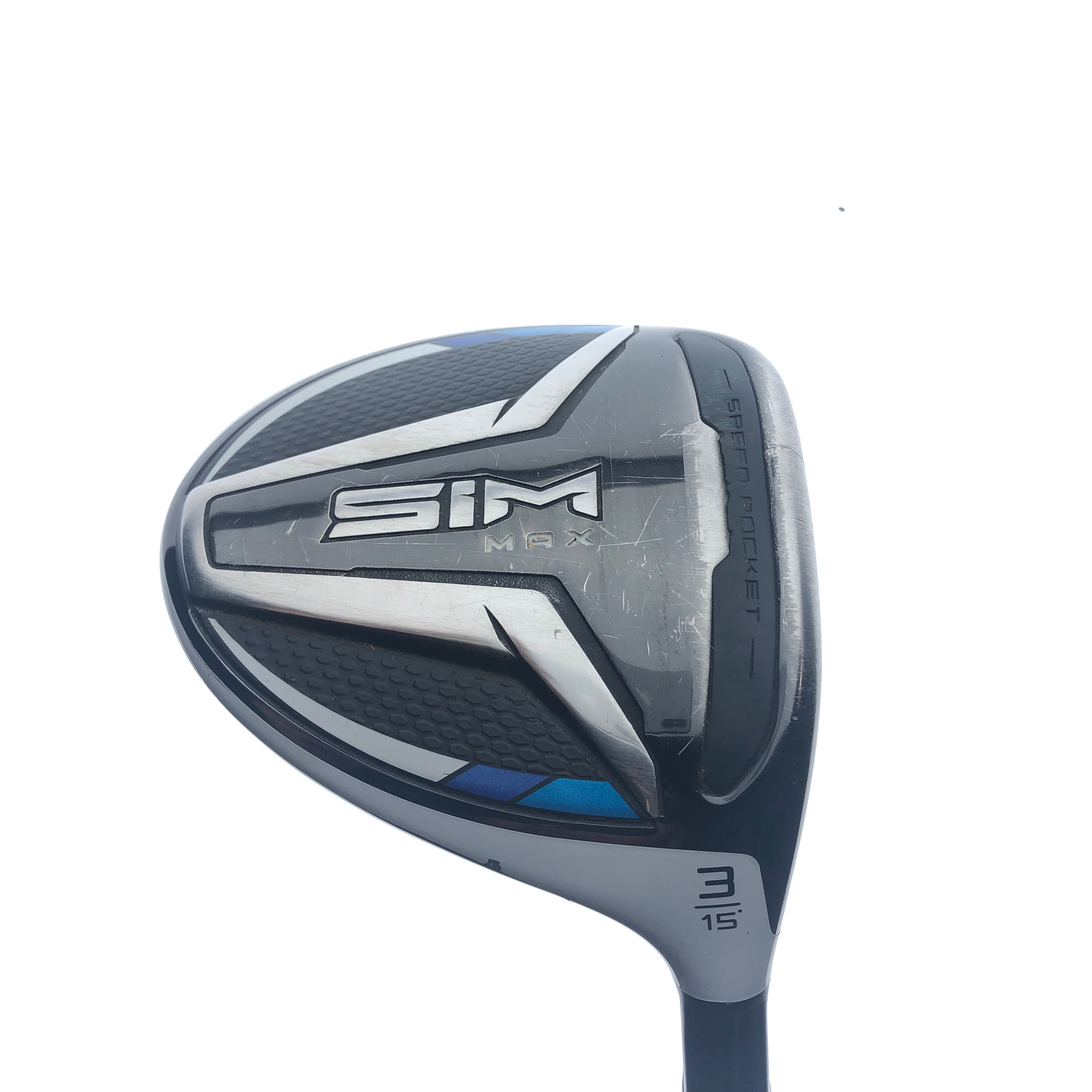 Used TaylorMade SIM Max 3 Fairway Wood / 15.0 Degrees / Stiff Flex