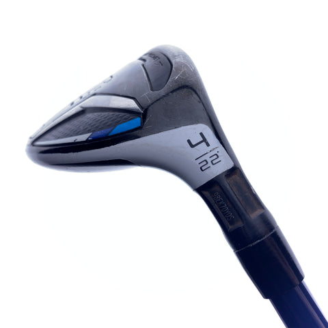 Used TaylorMade SIM Max 4 Hybrid / 22.0 Degrees / Stiff Flex