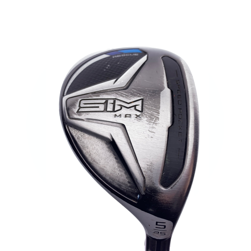 Used TaylorMade SIM Max 5 Hybrid / 25 Degrees / A Flex