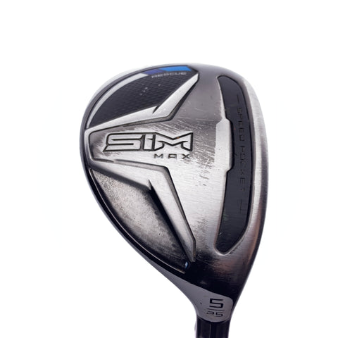 Used TaylorMade SIM Max 5 Hybrid / 25 Degrees / A Flex