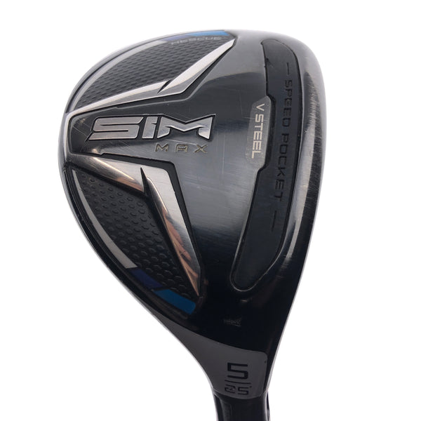 Used TaylorMade SIM Max 5 Hybrid / 25 Degrees / Regular Flex