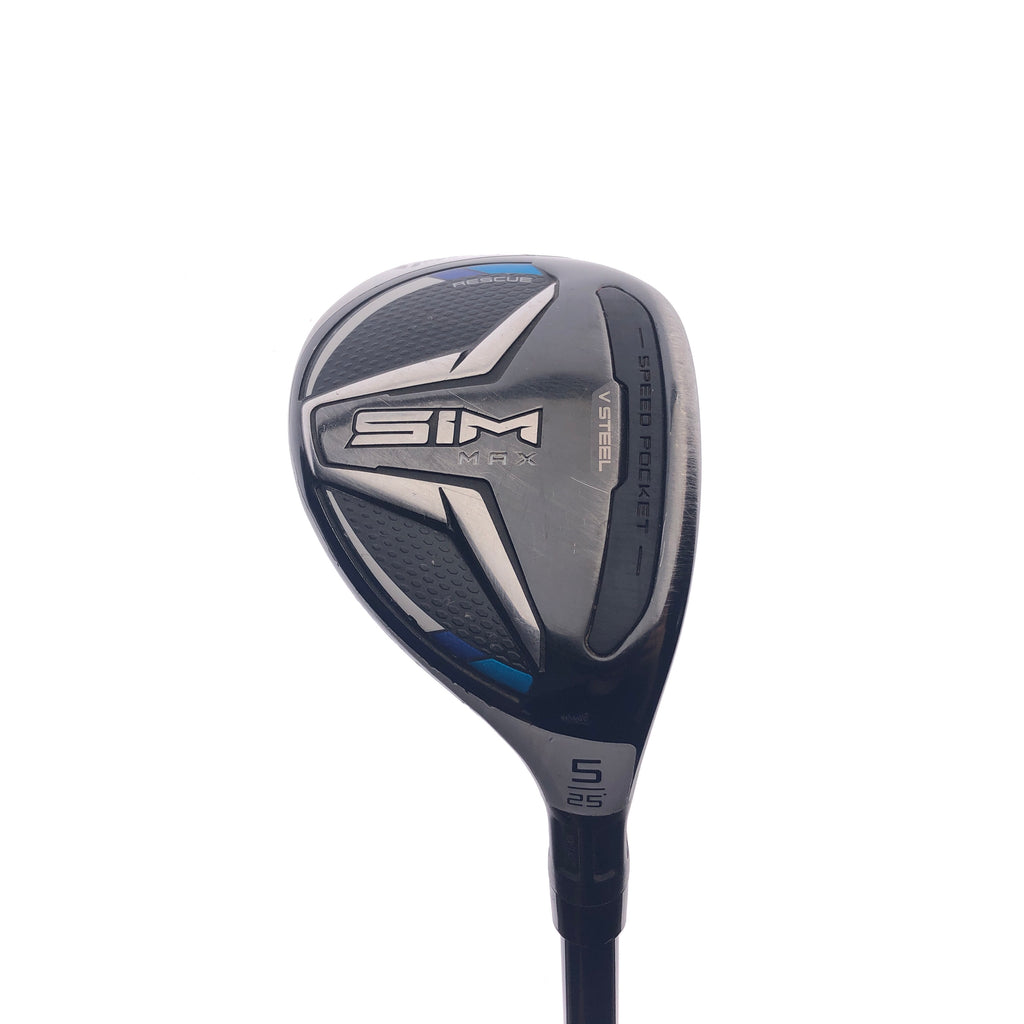 Used TaylorMade SIM Max 5 Hybrid / 25 Degrees / Regular Flex