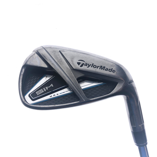 Used TaylorMade SIM Max 8 Iron / 32.5 Degrees / Stiff Flex