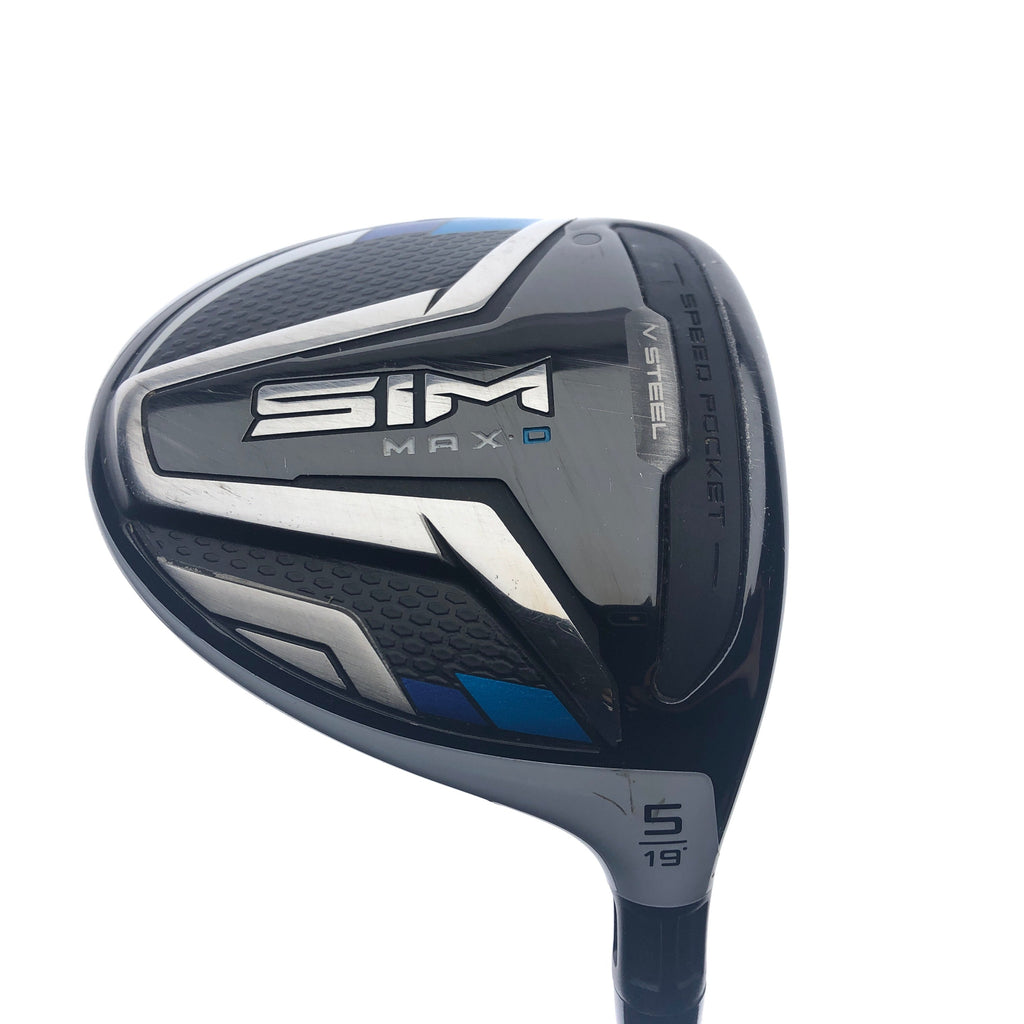 Used TaylorMade SIM Max D 5 Fairway Wood / 19 Degrees / Soft Regular Flex