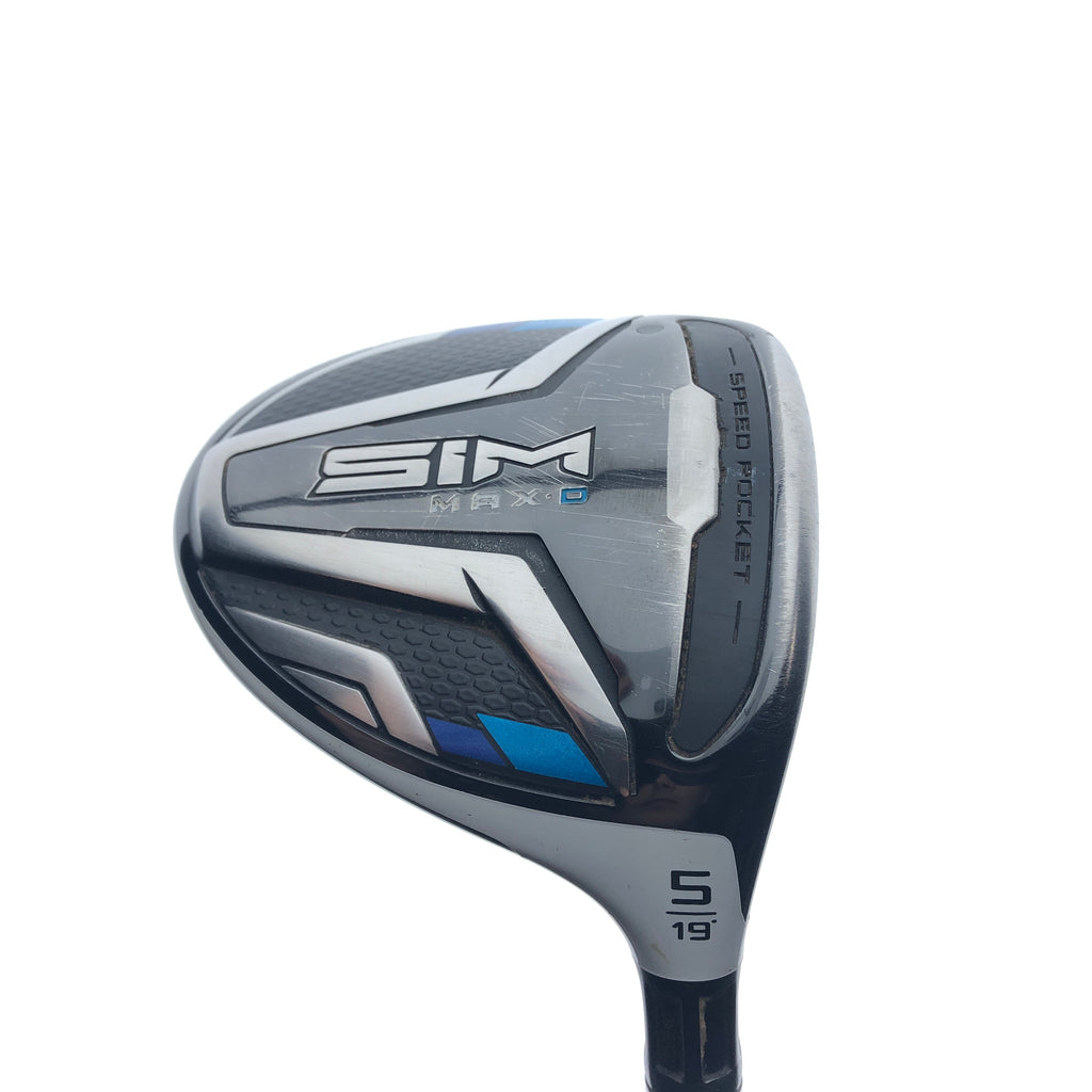 Used TaylorMade SIM Max D 5 Fairway Wood / 19.0 Degrees / Stiff Flex