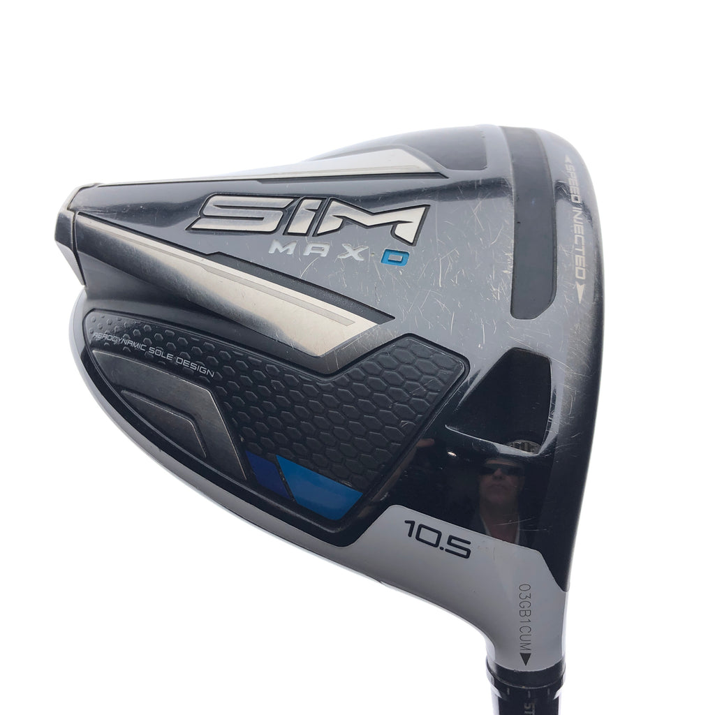 Used TaylorMade SIM Max D Driver / 10.5 Degrees / Stiff Flex