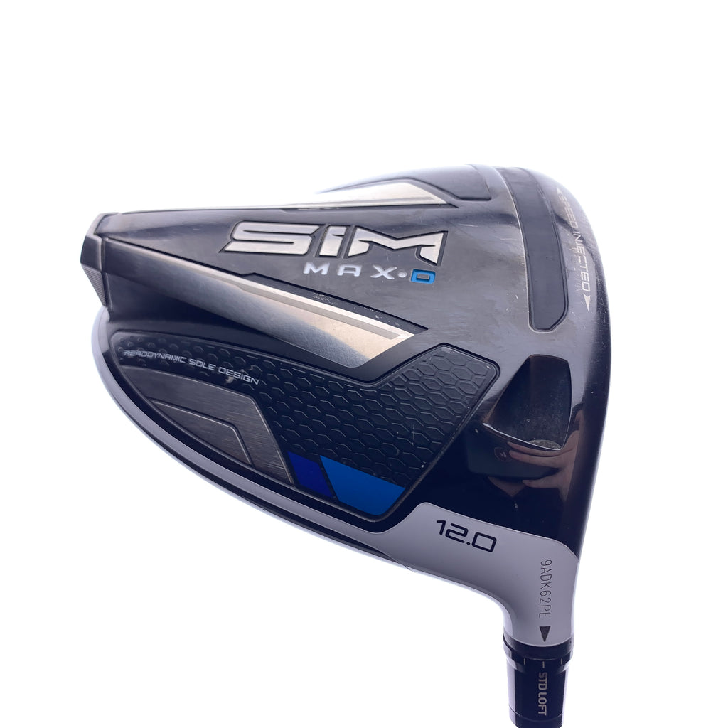 Used TaylorMade SIM Max D Driver / 12.0 Degrees / Stiff Flex