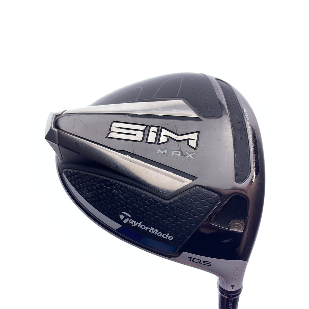 Used TaylorMade SIM Max Driver / 10.5 Degrees / Regular Flex