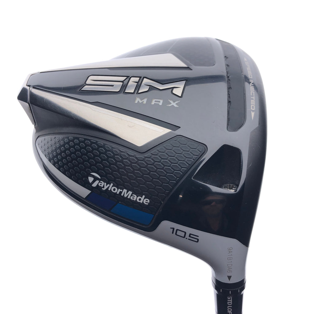 Used TaylorMade SIM Max Driver / 10.5 Degrees / Regular Flex