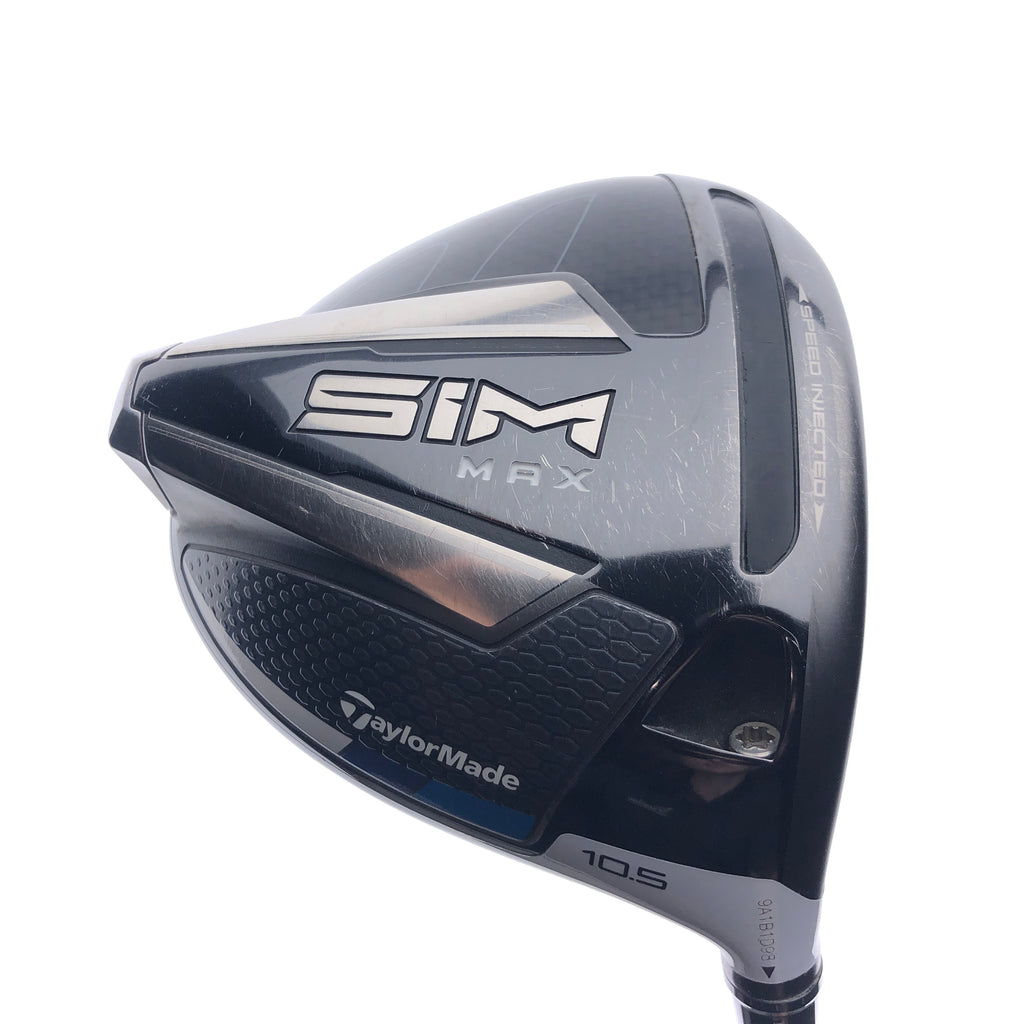 Used TaylorMade SIM Max Driver / 10.5 Degrees / Stiff Flex