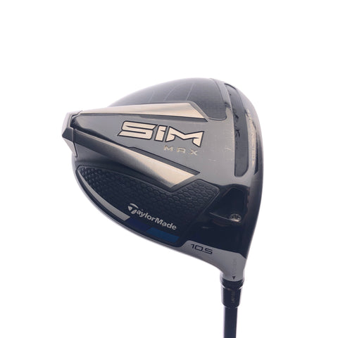 Used TaylorMade SIM Max Driver / 10.5 Degrees / Stiff Flex
