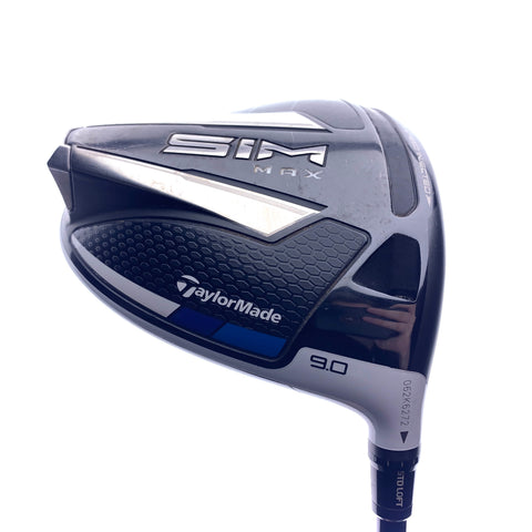 Used TaylorMade SIM Max Driver / 9.0 Degrees / Regular Flex