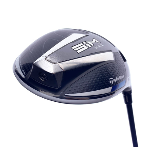 Used TaylorMade SIM Max Driver / 9.0 Degrees / Stiff Flex