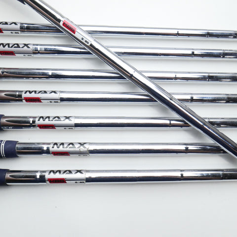 Used TaylorMade SIM Max Iron Set / 4 - PW + AW / Stiff Flex