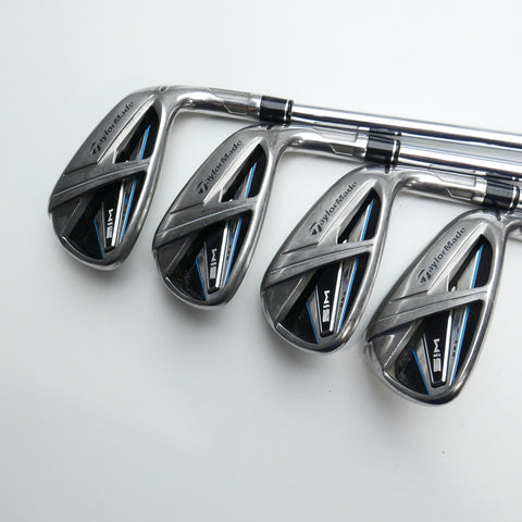 Used TaylorMade SIM Max Iron Set / 4 - PW + AW / Stiff Flex