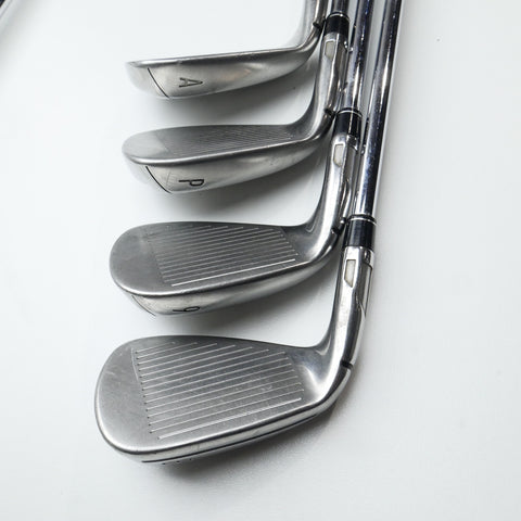 Used TaylorMade SIM Max Iron Set / 4 - PW + AW / Stiff Flex
