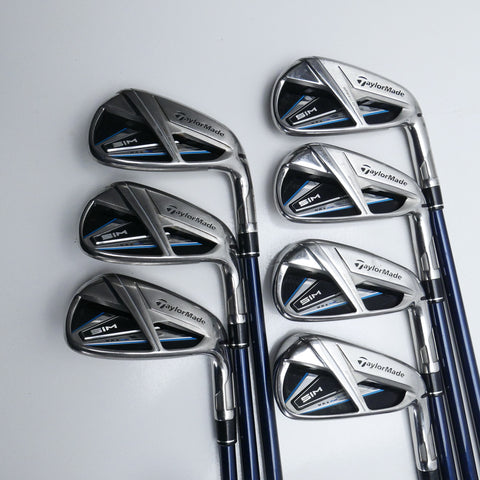 Used TaylorMade SIM Max Iron Set / 4 - PW / Regular Flex