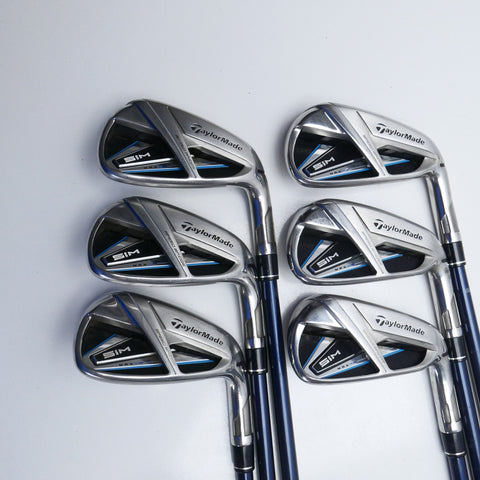 Used TaylorMade SIM Max Iron Set / 5 - PW / A Flex