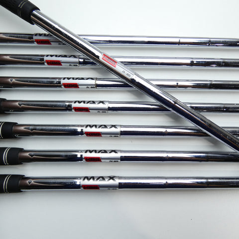 Used TaylorMade SIM Max Iron Set / 5 - SW + AW / Regular Flex