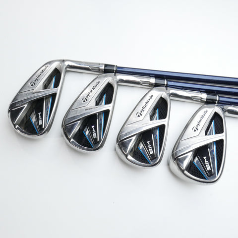Used TaylorMade SIM Max Iron Set / 5 - SW / Senior Flex