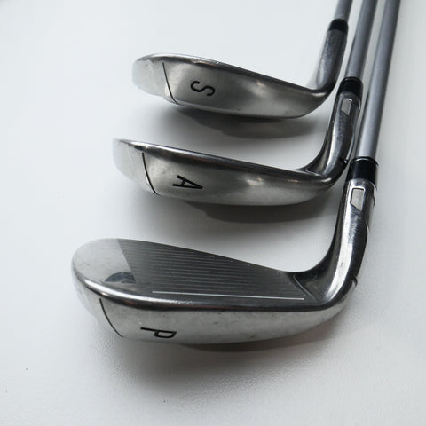 Used TaylorMade SIM Max Iron Set / 6 - SW + AW / Ladies Flex