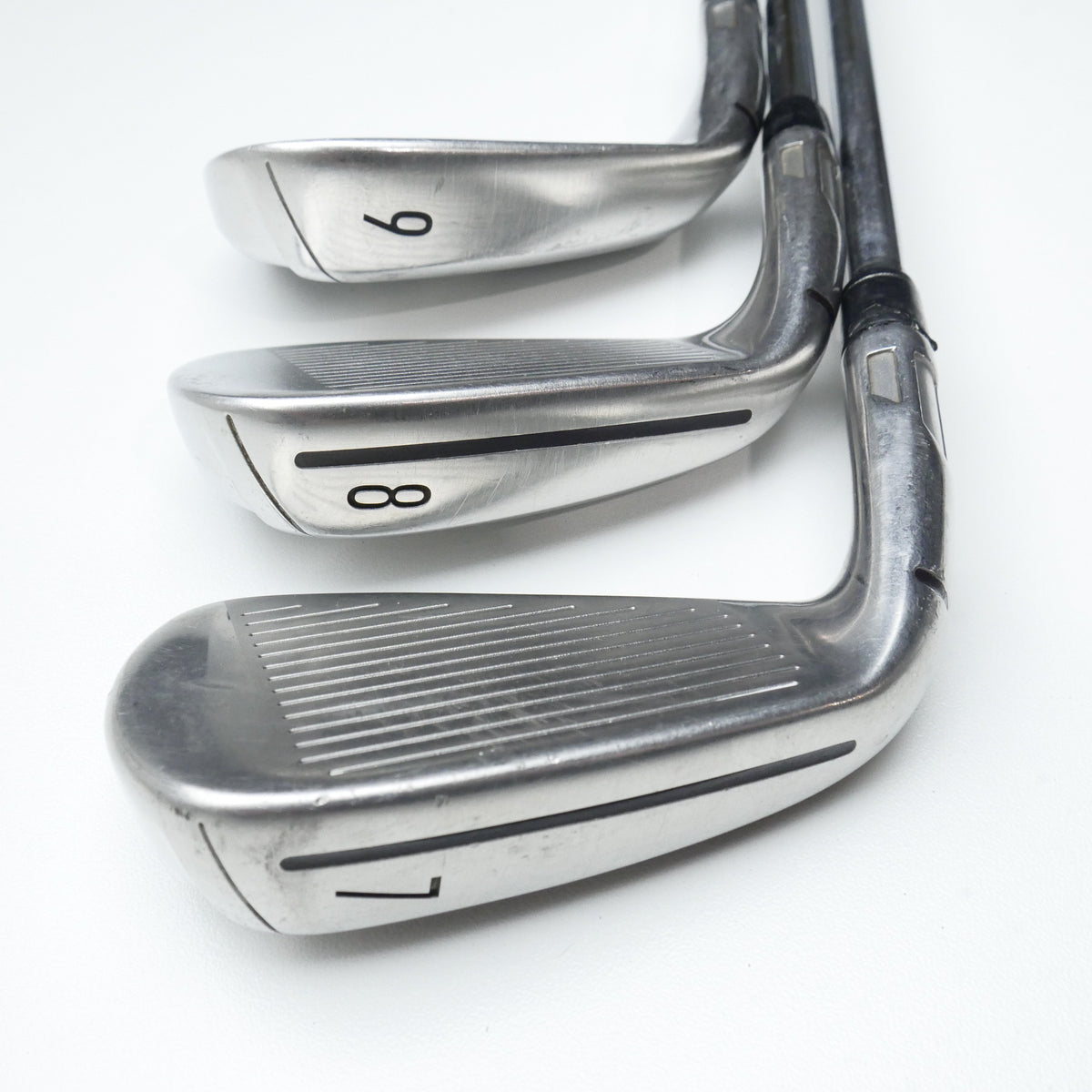 Used TaylorMade SIM Max Iron Set / 7 - PW + LW / Stiff Flex
