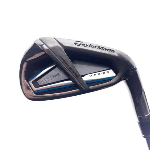 Used TaylorMade SIM Max OS 6 Iron / 23.5 Degrees / Regular Flex
