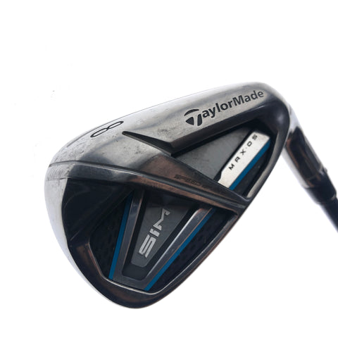 Used TaylorMade SIM Max OS 8 Iron / 31.5 Degrees / A Flex