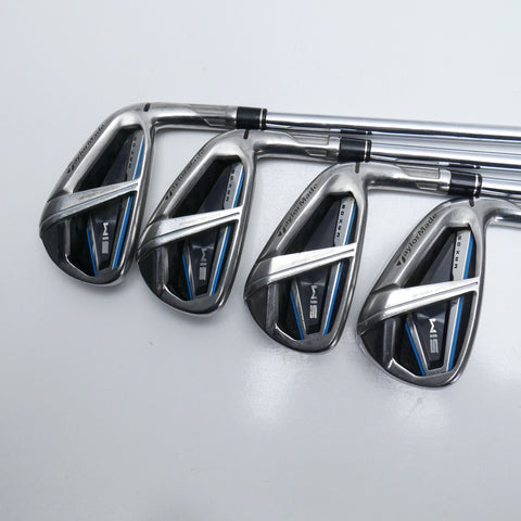 Used TaylorMade SIM Max OS Iron Set / 5 - PW + AW / Regular Flex