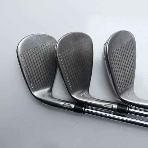 Used TaylorMade SIM Max OS Iron Set / 5 - PW + AW / Regular Flex