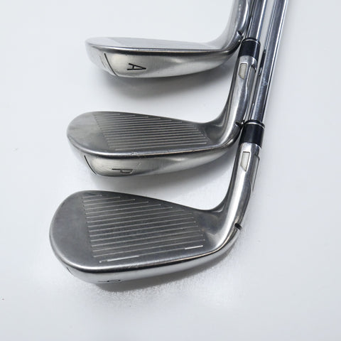 Used TaylorMade SIM Max OS Iron Set / 5 - PW + AW / Regular Flex