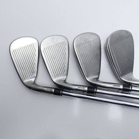 Used TaylorMade SIM Max OS Iron Set / 5 - PW + AW / Regular Flex