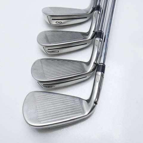 Used TaylorMade SIM Max OS Iron Set / 5 - PW + AW / Regular Flex