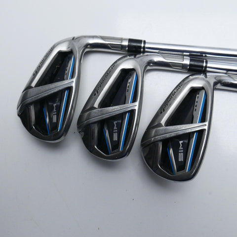 Used TaylorMade SIM Max OS Iron Set / 5 - PW / Regular Flex