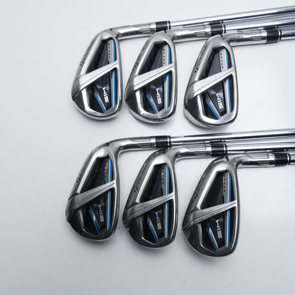 Used TaylorMade SIM Max OS Iron Set / 5 - PW / Regular Flex