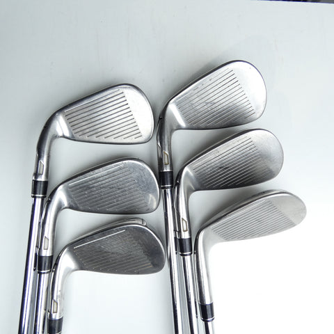 Used TaylorMade SIM Max OS Iron Set / 6 - SW / Regular Flex