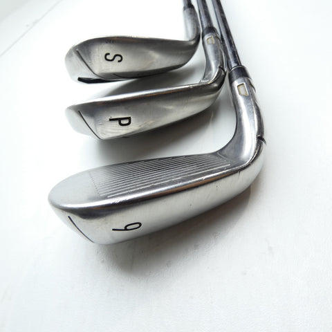 Used TaylorMade SIM Max OS Iron Set / 6 - SW / Regular Flex